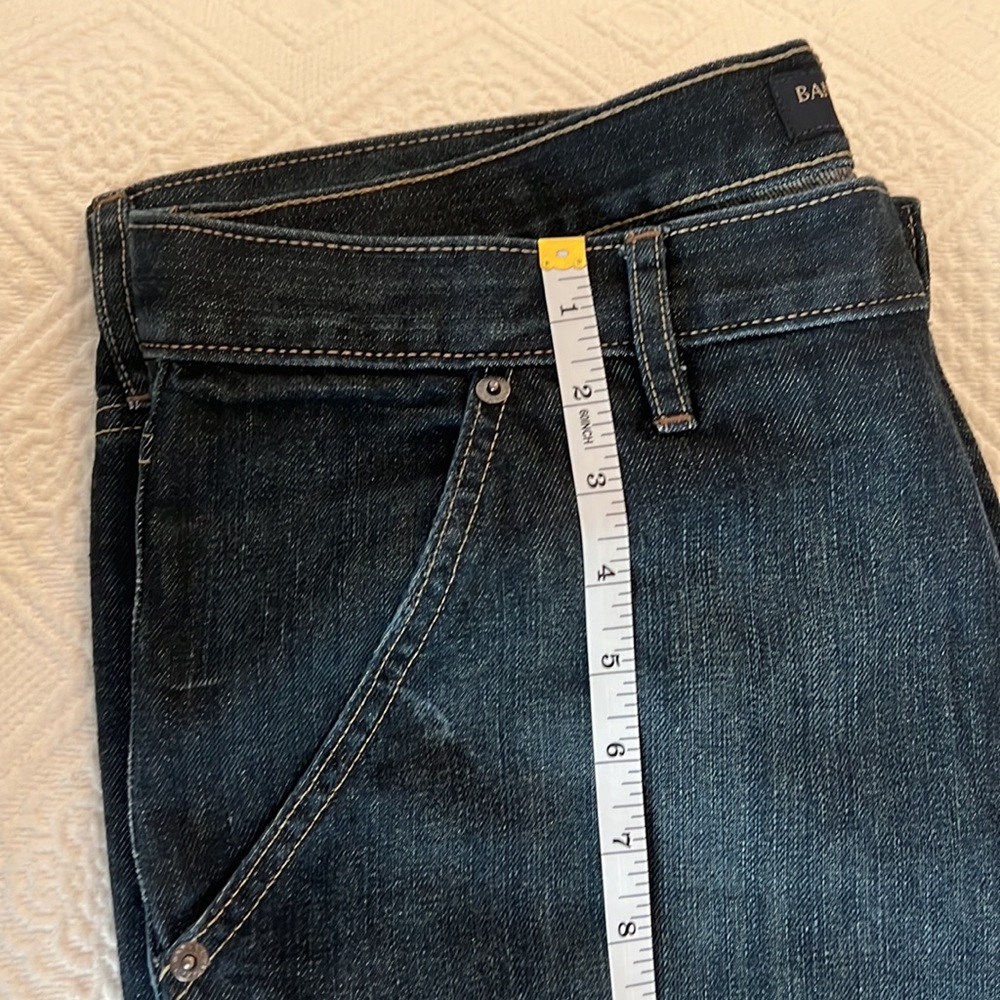 Banana Republic Sz 35/30 Straight Leg Blue Jeans - Picture 11 of 13